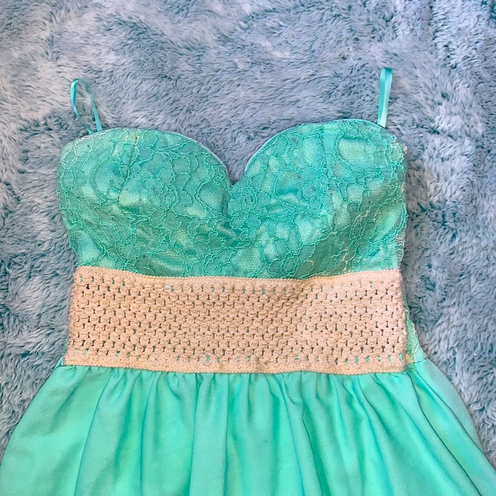 Baby blue dress. FOR BABY SHOWERS OR GENDER REVALS